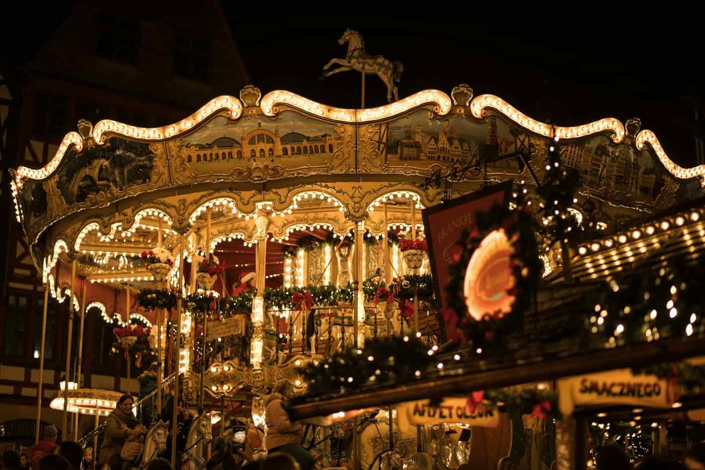 carousel marché de noel