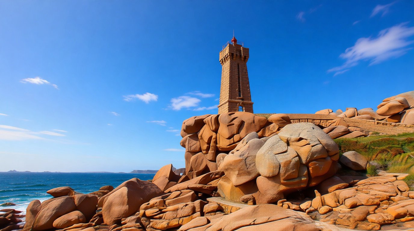 La carte touristique de Bretagne et son découpage par départements