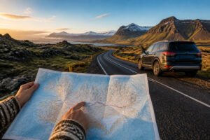 Preparation road trip en islande