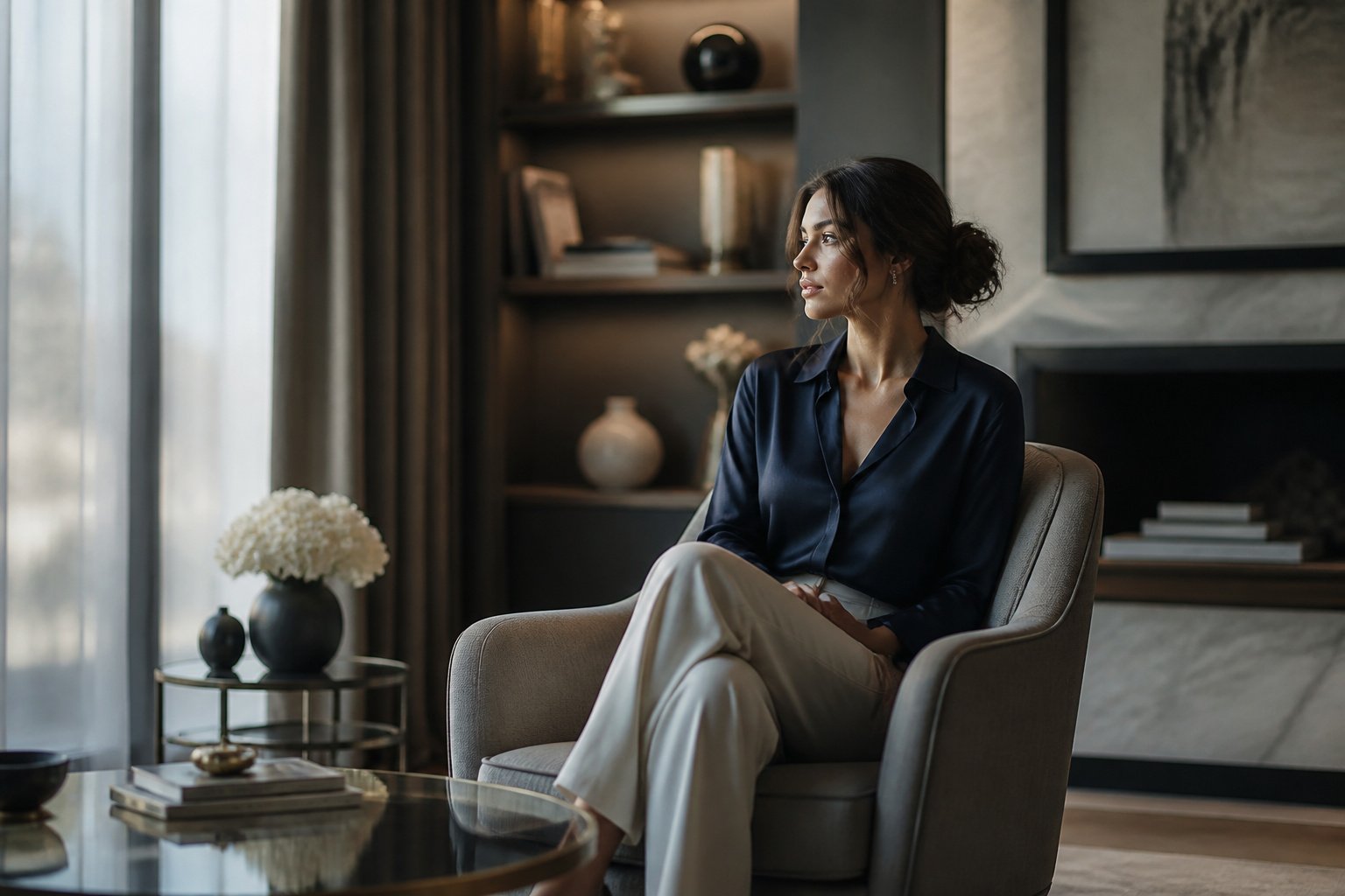 Elegance discrete et serenite