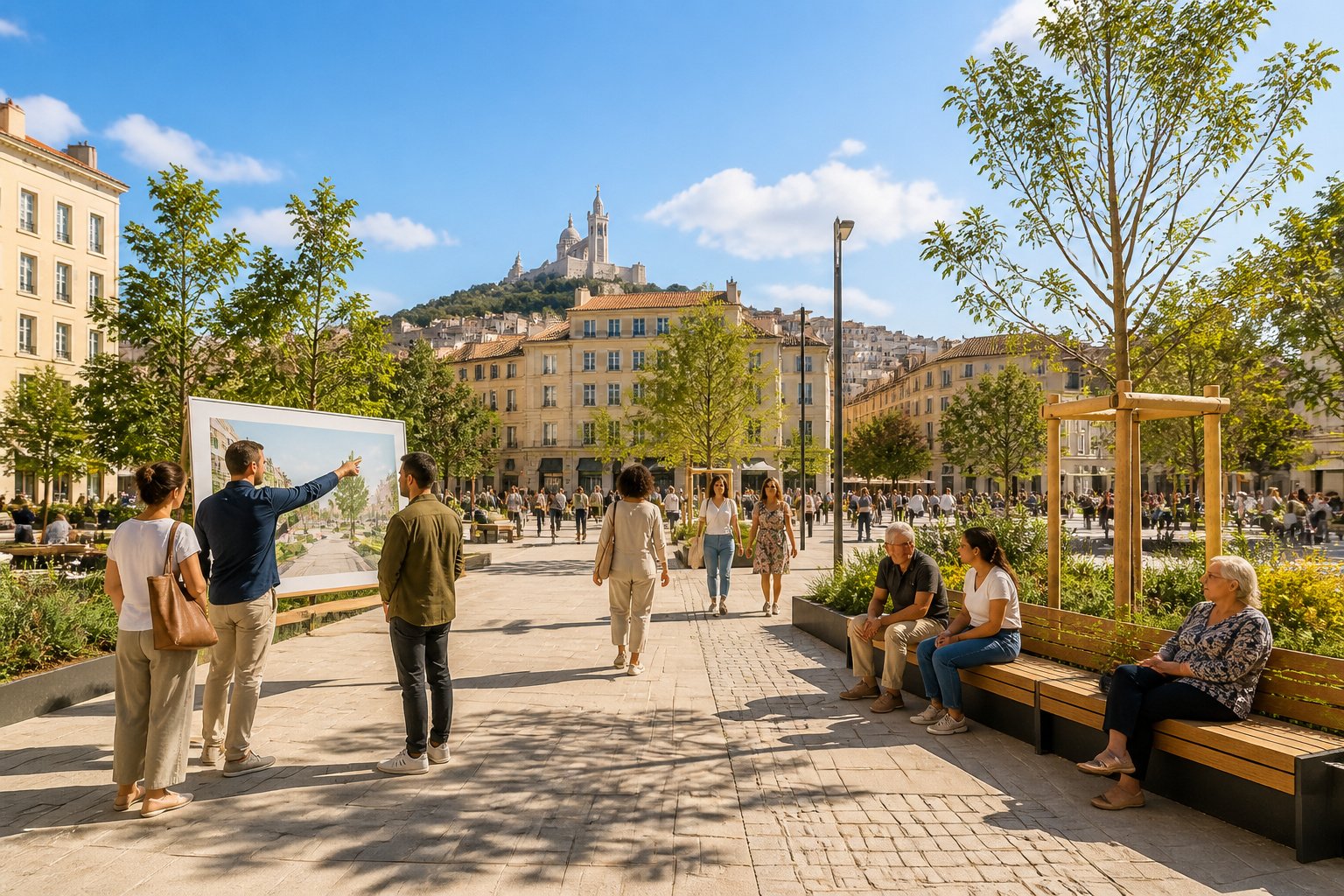 Place bernard cadenat renaissance urbaine